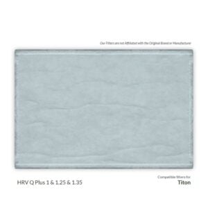 Titon HRV Q Plus 1 & 1.25 & 1.35 Compatible MVHR Filter Replacement Set from MVHR.shop