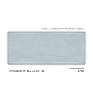 Brink Renovent B-8M D & GB-8IN / D Compatible MVHR Filter Replacement Set from MVHR.shop