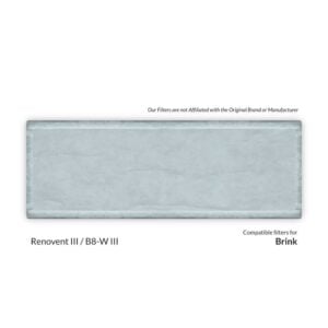 Brink Renovent III / B8-W III Compatible MVHR Filter Replacement Set from MVHR.shop