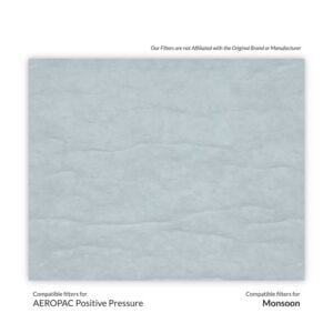 Monsoon AEROPAC Positive Pressure Compatible MVHR Pad Filter Replacement Set from MVHR.shop