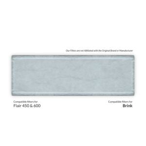 Brink Flair 450 & 600 Compatible MVHR Filter Pad Replacement Set from MVHR.shop