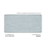 Xpelair Xcell 300/400 Filter Replacement Set from MVHR.shop