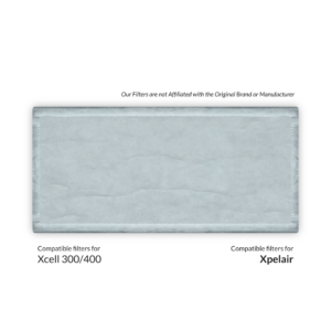 Xpelair Xcell 300/400 Filter Replacement Set from MVHR.shop