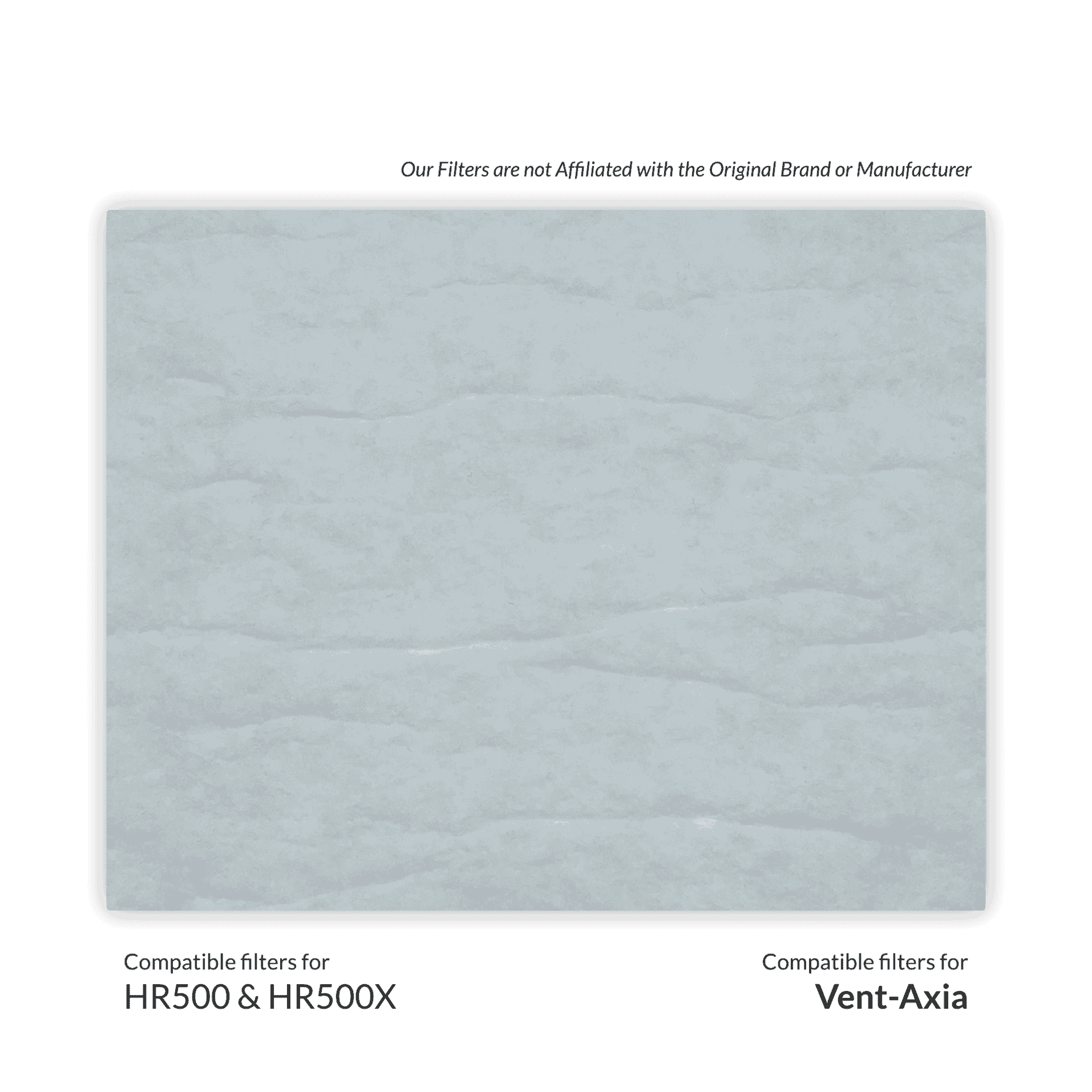 Vent-Axia HR500 and HR500X Compatible MVHR Filter Pad Replacement Set from MVHR.shop