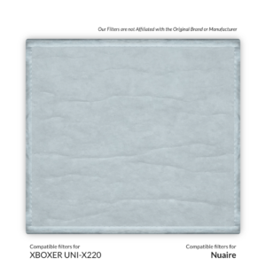 Nuaire XBOXER UNI-X220 Compatible MVHR Filter Replacement Set from MVHR.shop