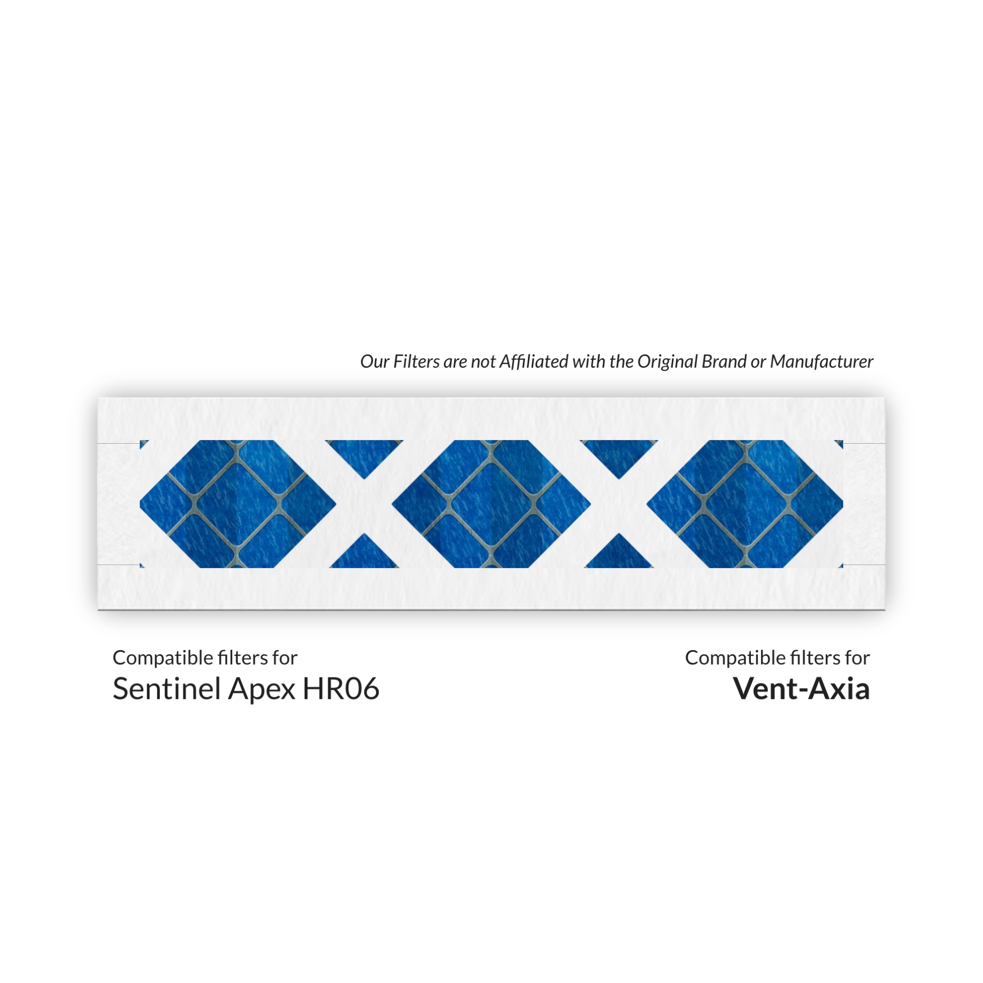 Vent-Axia Sentinel Apex HR06 Compatible Replacement Filter Set