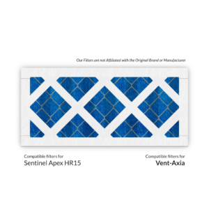 Vent-Axia Sentinel Apex HR15 Filter Replacement from MVHR.shop