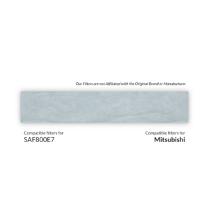Mitsubishi SAF800E7 Compatible MVHR Filter Replacement Set from MVHR.shop