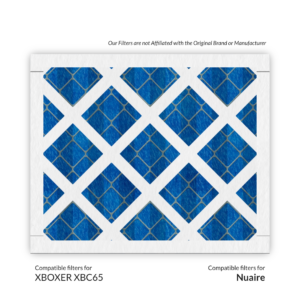 Nuaire XBOXER XBC65 Compatible MVHR Filter Replacement Set from MVHR.shop