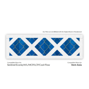 Vent-Axia Sentinel Econiq M/L/MCP/LCP/Cool-Flow Compatible MVHR Filter Replacement Set from MVHR.shop